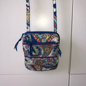 Vera Bradley Marina Paisley Mini hipster Purse